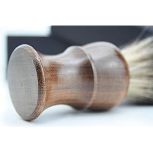 Haryali London Shaving Brush Super Badger - Wooden Mens Shaving Brush for Luxurious Lather - Long Lasting with No… - Image 3