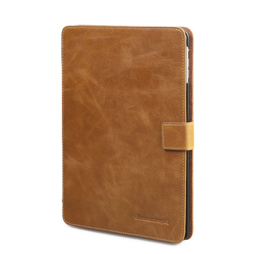 Dbramante1928 Leder Tasche Folio Kopenhagen in Golden Tan für Apple iPad Air