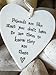 Produktbild New Ceramic Hanging Heart - Friends are like Stars by East of India