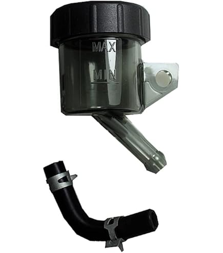 Frein À Pied Arrière Hydraulique Maître-Cylindre Pompe Réservoir Argent