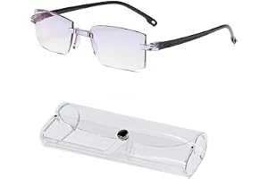 New Diamond- Cut Bifocal Progressive Anti - Blue Eyewear Ultralight Reading Glasses, Far And Near Dual-use Reading Glasses Ul