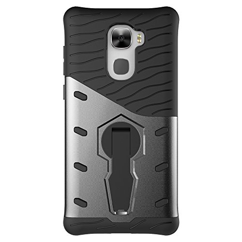 Funda LeEco Le Pro 3 Shanphone Armor Doble Capa Funda de Protecci  n Hibrida Completa para de Letv Pro 3 LeEco Le Pro 3 Negro