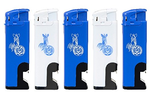 Preisvergleich Produktbild 5er Set Feuerzeug BottleOpener MSV DUISBURG