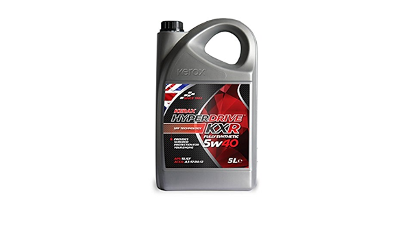 Hyperdrive 5w40 Kerax Full Saps Fully Synthetic Engine Oil 5 Litre Amazon Co Uk Car Motorbike Hyperdrive 5w40 Kerax Full Saps Fully Synthetic Engine Oil 5 Litre Amazon Co Uk Car Motorbike