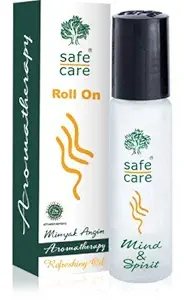 Safecare Roll On Minyak Angin Aromatherapy Refreshing Medicated Oil, 30 ml