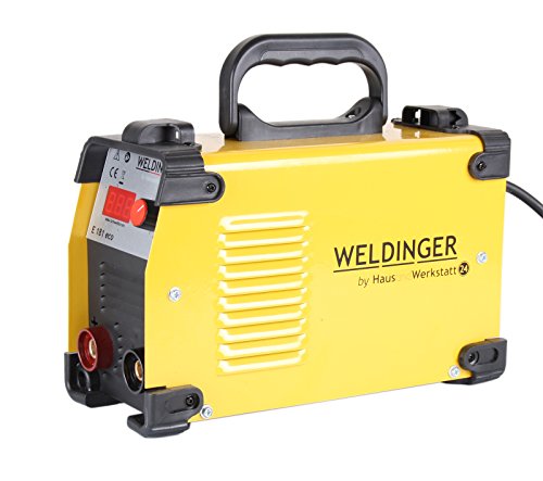 WELDINGER Elektroden – Schweißinverter E 181 eco mit 4m Kabeln 180A bis 4mm Elektroden Schweißgerät - 7