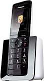telefono inalambrico con bluetooth carrefour Número de melodías: 40 Panasonic KX-PRS110 - Teléfono Inalámbrico Digital Premium (LCD Color, Agenda de 300 números, Bloqueo de Llamadas, Modo Eco Plus, Modo No Molestar), Color Negro