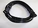 Produktbild 5 m schwarz IEC Power Verlängerung Kabel (Stecker 13 auf Buchse C14 Monitor Drucker PC