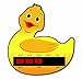 Baby and Child Home and Travel Thermometer Set to Monitor Temperature - Duck Baby Bath Thermometer & Giraffe Baby Room Nursery Thermometer