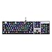 Produktbild Motospeed-CK104 Russische 87 Tasten Mechanische Tastatur Ergonomische Schwarze RGB Gaming Gamer Tastatur Mit Hintergrundbeleuchtung Für PC