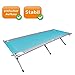 Produktbild Stabiles XXL Feldbett mit einstellbarer Liegehärte mit besonders große Liegefläche 205 x 78 cm, ideal für den Campingurlaub, Outdooraktivitäten oder die Festivalsaison, Tragfähigkeit von bis zu 120Kg