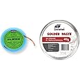 Spirig WICK2.2-1.5 3S-Wick Bobine de tresse à dessouder antistatique 2,2 mm x 1,5 m & D.RECT Pâte à Souder SMD | Boîte de Gra