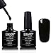 Elite99 Varnish Gel Nail Polish Soak Off UV LED Nail Art Manicure 7.3ml Pure Black (40518)