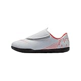  Nike Jr Vapor 12 Club PS (V) IC, Zapatillas de fútbol Sala Unisex niño, (Wolf Grey/Lt Crimson-Black 060), 31 EU