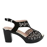 sandalias pitillos el corte ingles  2900 Nubuck Negro - Color - Negro, Nº de pie - 37