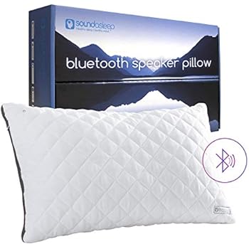 Soundasleep Bluetooth Speaker Pillow White One Size Amazon Co