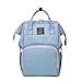 Produktbild Fsweeth Doppel Schultertasche große Kapazität Rucksack Mädchen kleine frische Pauschalreise Pauschalreise high School Kursteilnehmer, lang, 25 cm hoch, 42 cm, 17 cm, blau lila