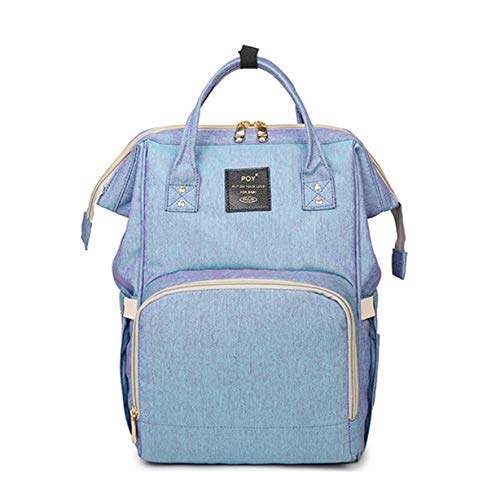 Preisvergleich Produktbild Fsweeth Doppel Schultertasche große Kapazität Rucksack Mädchen kleine frische Pauschalreise Pauschalreise high School Kursteilnehmer, lang, 25 cm hoch, 42 cm, 17 cm, blau lila
