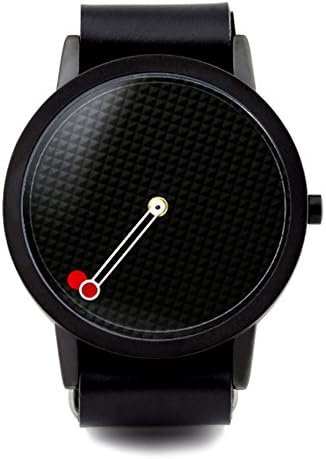 Simple creative design soft leather watch/ geometrical suspension Visual dots watch-A