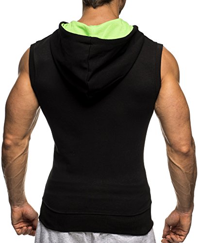 LEIF NELSON GYM Herren Weste Tank LN20150494 Top - 3