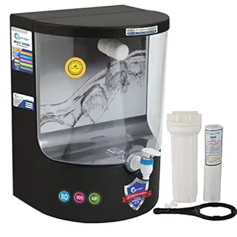 OSEASAQUA Electric Prime Dolphin RO+ACTIVE COPPER Alkaline Technology Pure Water Mineral Booster Water Purifier with Full Kit Free, 15 Ltr/Hr