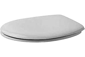 Duravit 0064200000 deska sedesowa z zawiasami Soft-Close, stal nierdzewna, biała