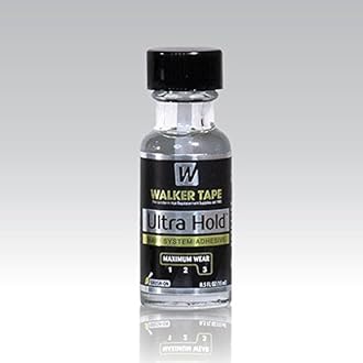 Ultra Hold liquid Bond Glue for wigs and hair with brush .5oz bottle by GT Hair by GT Hair