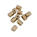 Produktbild Sharplace 150 Stücke Edelstahl Schrauben Set Messing M3 Hex Maschinenschrauben Sechskantschrauben Mutter Abstandshalter