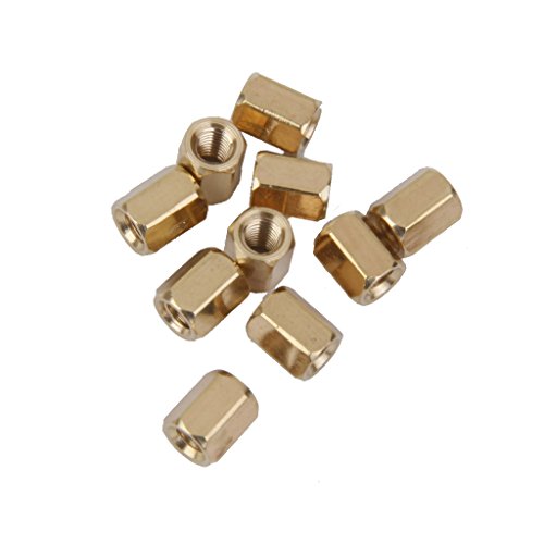 150pcs Messing M3 Hex Spalte Abstands Unterstützung Distanzschraube Mutter Sortiment - 3