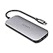 Produktbild USB C Adapter 8-in-1 Type-C Hub VAVA mit 4K HDMI, Ethernet Ports, USB 3.0 Ports, SD- und microSD-Kartenleser, Power Delievery Ladeanschluss für MacBook, MacBook Pro Grau