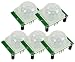 Produktbild COM-FOUR® HC-SR501 Pyroelektrischer Infrarot PIR Bewegungssensor Detektor Modul (5 Stück)