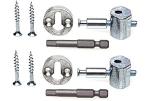 BLUEPRINT JOINERY LTD Stair Handrail to Newel Post Fixing Kit (Straight)