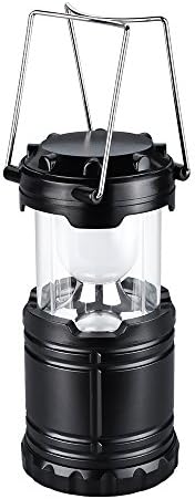 Xintop Camping Lantern, Outdoor Lantern Lights, Collapsible LED Camping Tent Lights Can Work As Fishing light Hiking Light Portable for Emergencies, Hurricanes, Outages Car, Shed, Loft, Garage &amp; Power Cuts with 3 AA Batteries Included