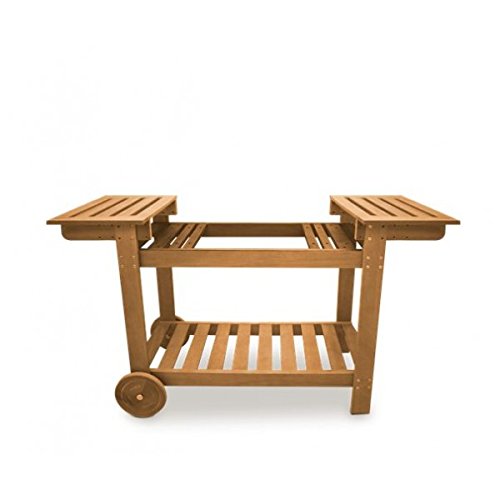Simogas Chariot en Bois pour planchas à partir de 60 cm CBR-78