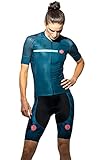 Zweischicht- aerodynamisch zu sein, die Sundried Frauen pro Zyklus Jersey ist perfekt für den ernsthaften Radfahrer. Extrem weich Luxus Materialien sind hautfreundlich, während überlegene Eigenschaften technische Leistung werden Sie die Kante gegen Ihre Konkurrenten.