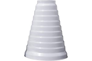 TONGYUNDACHENG Riduttore universale per sistemi di ventilazione Ø 80-200 mm Duct Inline Reducer Increaser Connector to Vent Adattatore PVC riduttore tubo Ø80 90 100 110 120 130 140 150 160 170 180 190 200 mm