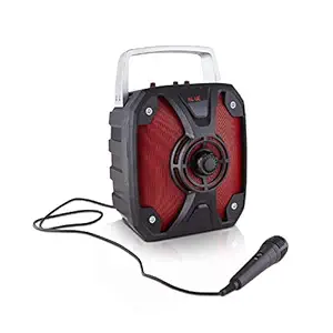 Envent RockR 30-Watts Multi-Media Home Audio Bluetooth Speaker with PA System, Black