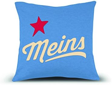 Sticky Jam Cushion Cushion Cover 40 x 40 cm German Text Meins of