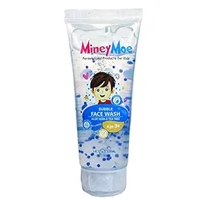 MineyMoe Bubble Face Wash for Boys Age 3+