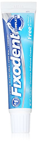 Fixodent Complete Free Denture Adhesive Cream 2.4 Oz (Pack of 6) RS.5282 (41.00% Off) - Amazon