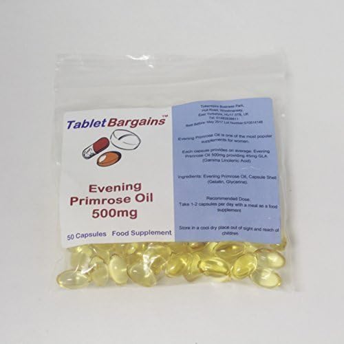 Tablet Bargains - Evening Primrose Oil 500mg - 50 Capsules