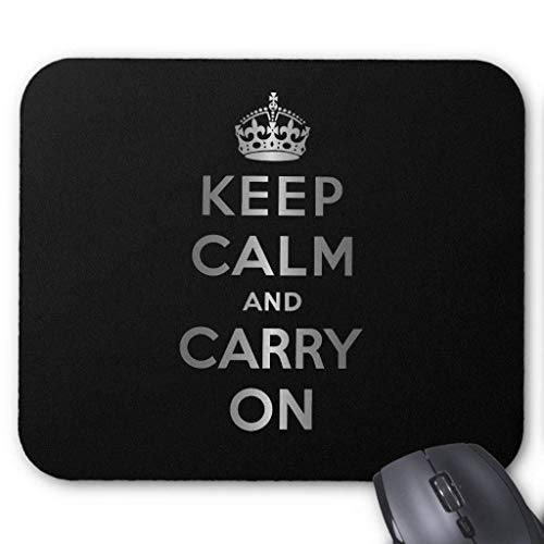 Preisvergleich Produktbild Keep Calm and Carry On Mouse Pad 18×22 cm