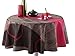 Produktbild Tischdecke, rechteckig, grau und braun, Modern Orange, schmutzabweisend, waschbar, Flüssigkeiten Bead bis, Sitze 6 bis 8 Personen, Polyester-Mischgewebe, Brown, Grey, Fuchsia, 63-Inch Round