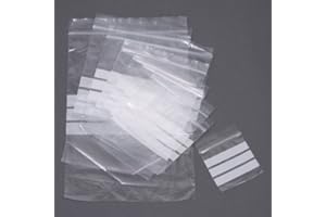 BAG IT PLASTICS 100 Gripwell Plastic Resealable Write on Panel Grip Seal Bags 9" x 12.75"