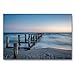 Produktbild Calvendo Premium Textil-Leinwand 90 cm x 60 cm quer Morgen in Zingst | Wandbild, Bild auf Keilrahmen, Fertigbild auf echter Leinwand, Leinwanddruck