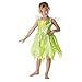 Produktbild Tinker Bell Kinderkostüm Disney Feenkostüm Tinkerbell grün S 3-4 Jahre Elfe Märchenkostüm Glöckchen Kostüm Fee Kleid