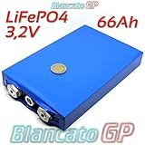  Batterie Cella LiFePO4 Prismatik 3,2V 66 Ah ups Solar Lithium Fahrrad
