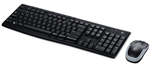 Logitech MK270 Combo mechanische Tastatur und kabellose Maus kabellosem Nano-Empfänger (QWERTY- italienisches Tastaturlayout) schwarz - 3