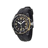 Marea Herren Analog Quarz Uhr mit Silikon Armband B25148/1