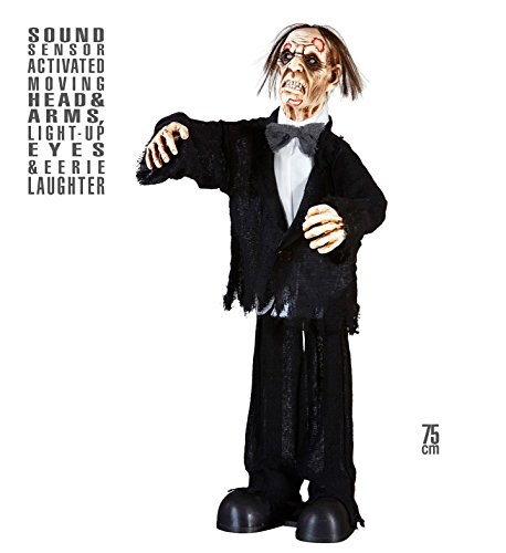 ANIMATED ZOMBIE GROOM 75cm
